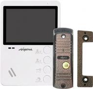 Комплект видеодомофона Partizan M-43 White+D-100C