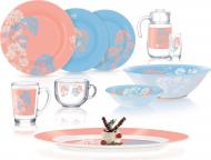 Сервіз столово-чайний Luminarc AMB ROSE MIX&MATCH 46 пр.