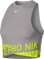 Майка Nike W NP INTERTWIST 2 CROP TANK BQ8316-061 р.M серый