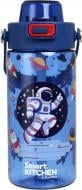 Пляшка для води Smart Kitchen by Flamberg Astronaut 600 мл синій