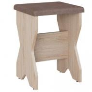 Табурет Компаніт Т-1 балатон коричневий / дуб сонома