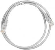 Патч-корд 2E UTP Cat. 5E PVC 1 м серый