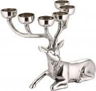 Свічник Deer алюміній 24х24х24 см Inari Свічник Deer алюміній 24х24х24 см Inari