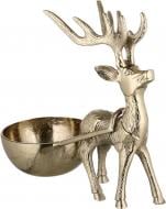 Блюдо декоративное Inari Reindeer алюминий 28х17х29 см