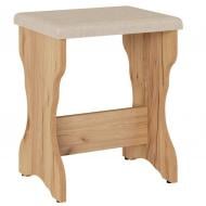 Табурет Компанит Т-2 балатон темно-бежевый / дуб крафт золотой