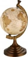 Глобус Inari декоративный 40х22х20 см серебряный с бежевым Глобус Inari декоративный 40х22х20 см серебряный с бежевым