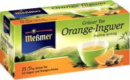 Чай зеленый Meßmer зеленый апельсин и имбирь 25 шт. (4002221015128)
