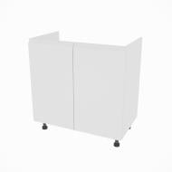 Тумба нижняя распашная Влада (Н 80 М) белый шелк/белый Тумба нижняя распашная Влада (Н 80 М) белый шелк/белый