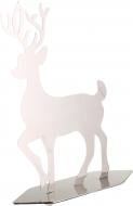 Статуетка Inari Reindeer нержавеющая сталь 22х8х22 см срібло