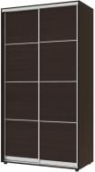 Шкаф-купе Doros ДСП 1200x600x2250 мм венге двери / ДСП
