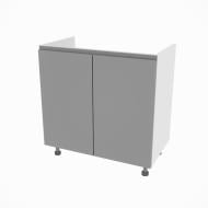 Тумба нижня розпашна Влада (Н 80 М) графіт/попелястий