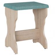 Табурет Компанит Т-2 балатон аква / дуб сонома