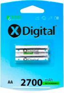 Аккумулятор X-Digital AA (R6, 316) 2 шт. (HR03 2700)