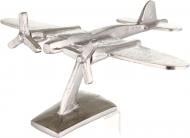 Статуэтка Inari Plane 12х24х19,5 см серебряный