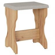 Табурет Компаніт Т-2 балатон сірий / дуб крафт золотий Табурет Компаніт Т-2 балатон сірий / дуб крафт золотий