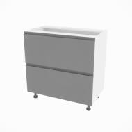 Тумба нижня Влада ( Н 80 Ш LUX) графіт/білий Тумба нижня Влада ( Н 80 Ш LUX) графіт/білий