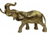 Статуэтка Inari Elephant алюминий 20х13х30 см золото