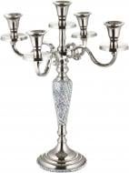 Подсвечник Crystaly алюминий 33х33х42 см Inari