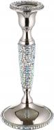 Подсвечник Crystaly алюминий 9х9x23 см Inari