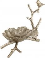 Блюдо декоративное Inari Bird алюминий 25х16х19 см