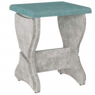 Табурет Компаніт Т-3 балатон аква / ательє світле Табурет Компаніт Т-3 балатон аква / ательє світле
