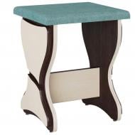 Табурет Компаніт Т-3 балатон аква / венге