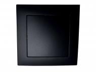 Выключатель одноклавишный Efapel Logus без подсветки черный 21011 TPM