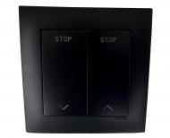 Efapel Logus без подсветки 10 А 250В черный 21290 TPM