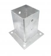 Опора для квадратного столба 90х90х150х4,3 Опора для квадратного столба 90х90х150х4,3