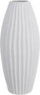 Ваза керамическая Stripe 19.5х44.5 см 44,5 см белая 17012