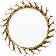 Блюдо круглое Fiora Savoiardi 35x3,5 см фарфор