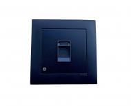 Розетка компьютерная Efapel Logus черный 21453 TPM