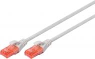 Патч-корд Digitus Cat 6 UTP AWG 26/7 Cu LSZH 20 м сірий