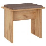 Табурет Компаніт Т-7 балатон коричневий / дуб крафт золотий Табурет Компаніт Т-7 балатон коричневий / дуб крафт золотий