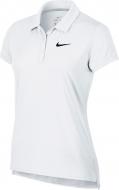 Поло Nike W NKCT POLO SS PURE 830421-100 р.L белый Поло Nike W NKCT POLO SS PURE 830421-100 р.L белый
