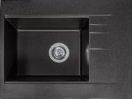 Мийка для кухні Miraggio Bodrum 650 650х500х224 мм чорна