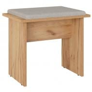 Табурет Компанит Т-7 балатон серый / дуб крафт золотой