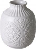 Ваза керамическая Luna Etno 12,8х12,8х16,3 см 16,3 см белая JOL19599