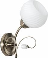 Бра Accento lighting VALENCIA 1x60 Вт E27 античная латунь ALDW-MB12846