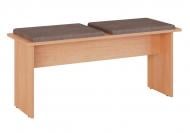 Табурет Компаніт Т-8 балатон коричневий / бук