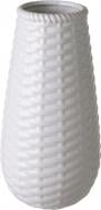 Ваза керамическая Luna Niko 12,3х12,3х24,7 см 24,7 см белая JOL19604-1