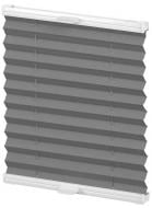 Штора-плиссе Rollotex ткань LIFE B.O. 31х65 см Стальная