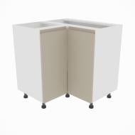 Тумба нижня Влада (Н 90х90 ліва) айворі/білий