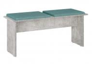 Табурет Компаніт Т-8 балатон аква / ательє світле