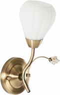 Бра Accento lighting CARTAGENA 1x60 Вт E14 антична латунь ALDW-MB12832