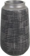 Ваза полирезиновая Дарк 18.5х18.5х31 см 31 см серая ZSC1849-12-0395