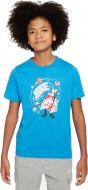 Футболка Nike K NSW TEE BOXY 1 FN9614-435 р.M голубой