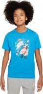 Футболка Nike K NSW TEE BOXY 1 FN9614-435 р.XL голубой