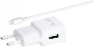 Сетевое зарядное устройство Florence USB 1 A с кабелем для iPhone TC10-IPH6