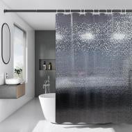 Шторка для ванны Rapal 3D Glimmer, 180х180 см